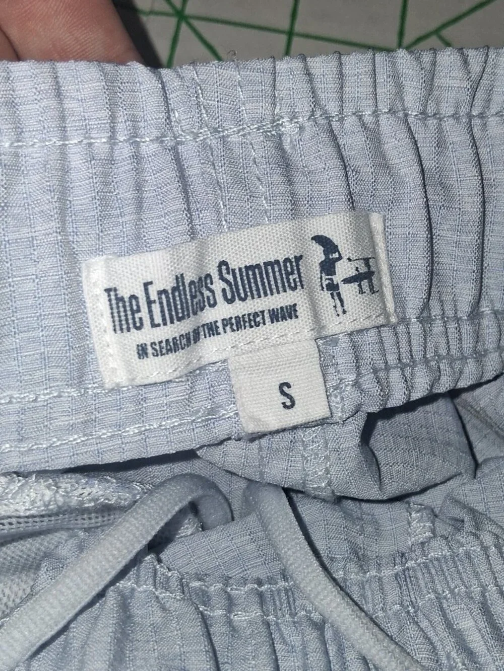 The Endless Summer Hybrid Shorts in Very Light Blue